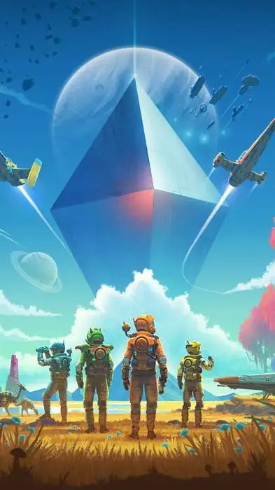 ai character: No Man's Sky! background