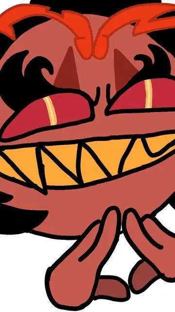 ai character: Burning spice background