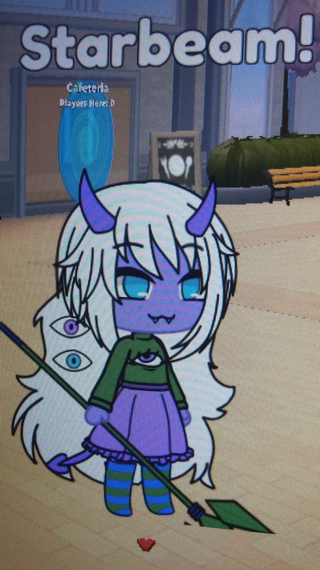 ai character: Starbeam cookie! background