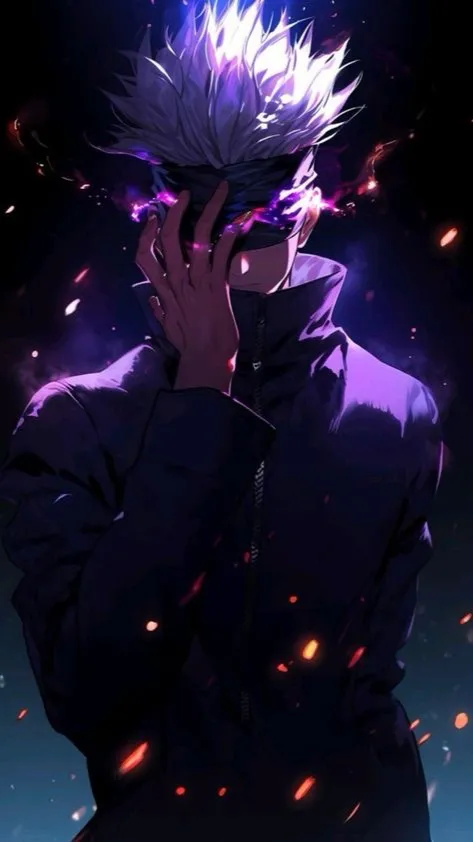 ai character: Saturo Gojo background