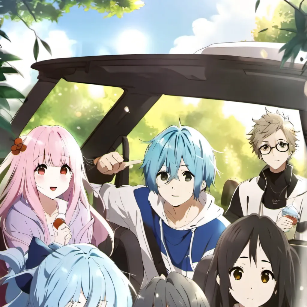 chat with ai character: MMHS road trip!!!