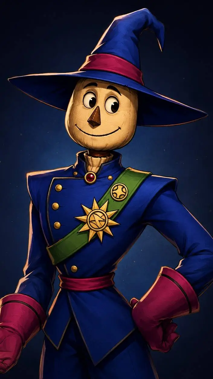 ai character: Scarecrow background