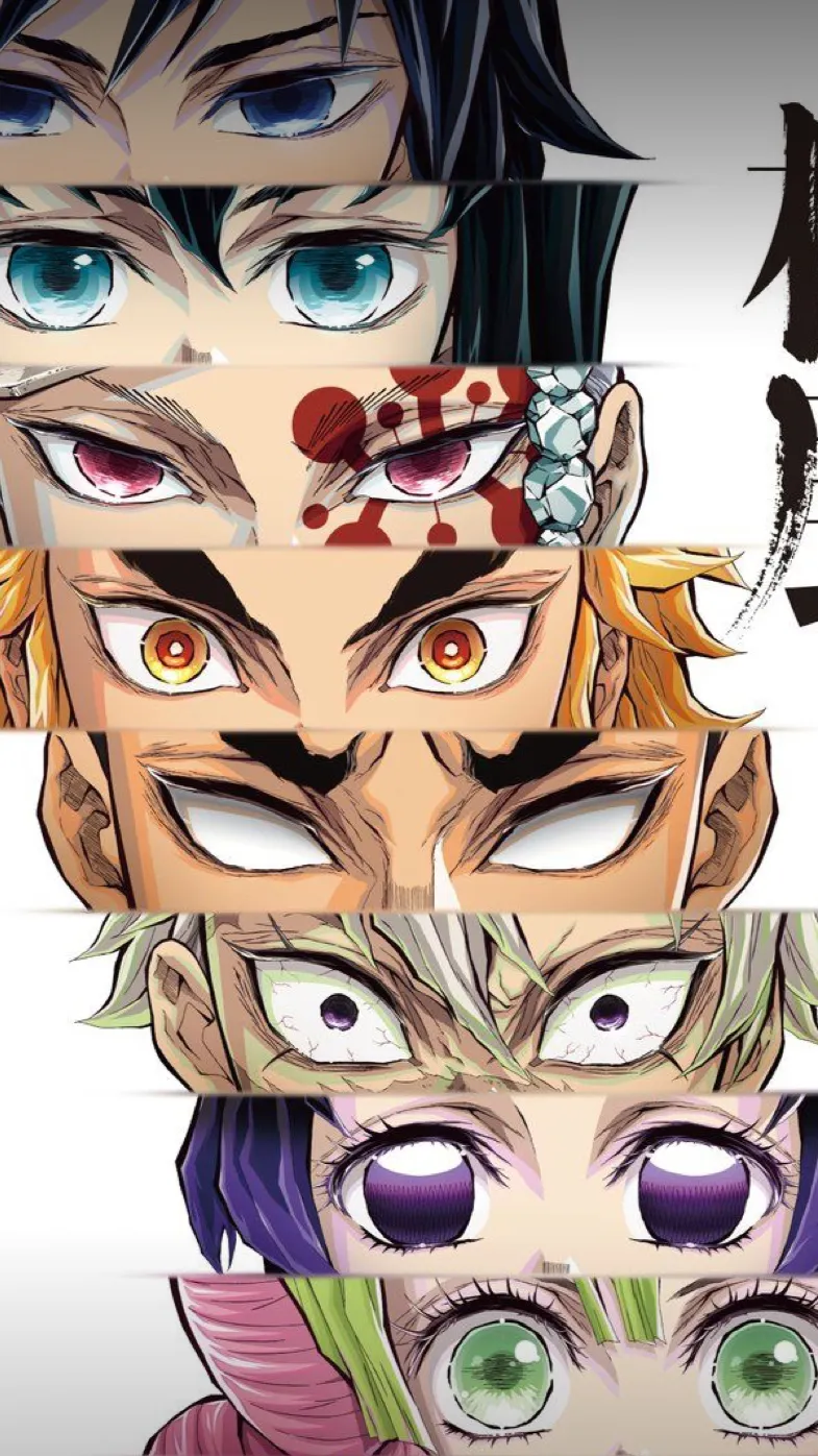 ai character: Kny Highschool au! background