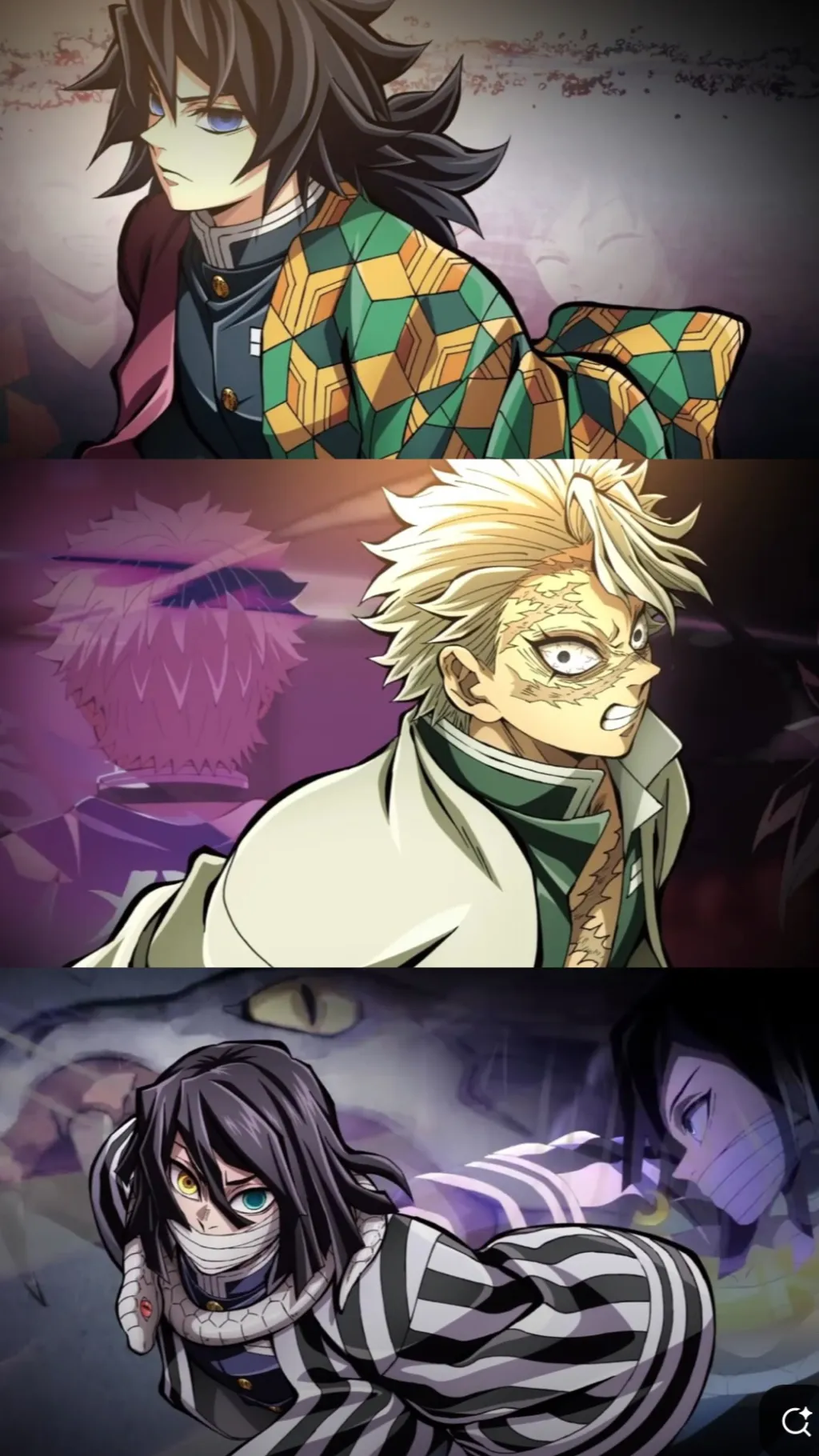 ai character: Kny highschool! background