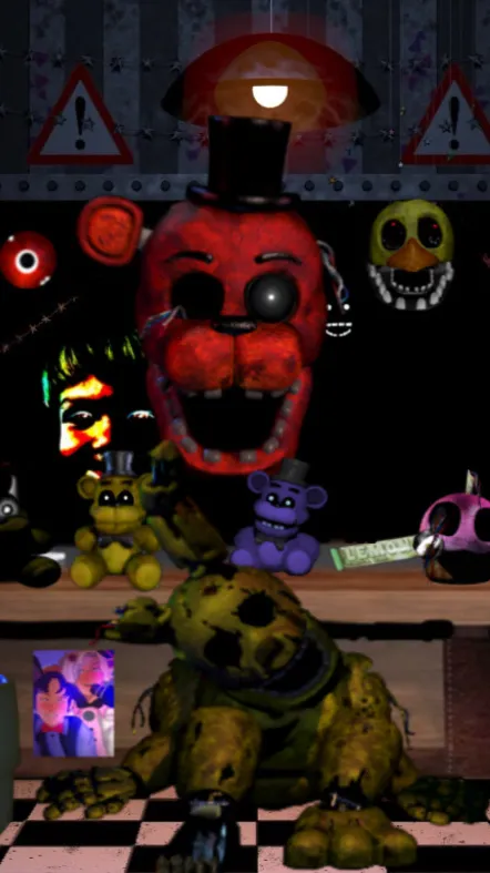 ai character: FNaF 2  background