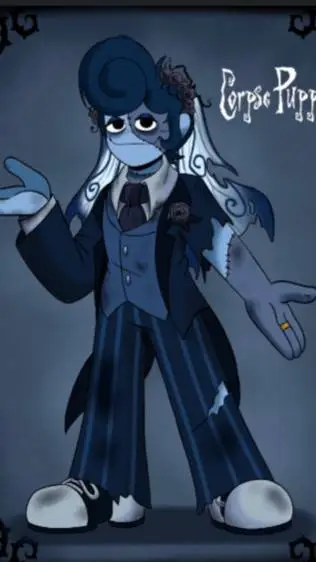 ai character: corpse groom Wally background