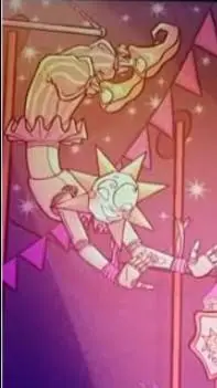 ai character: sundrop circus background