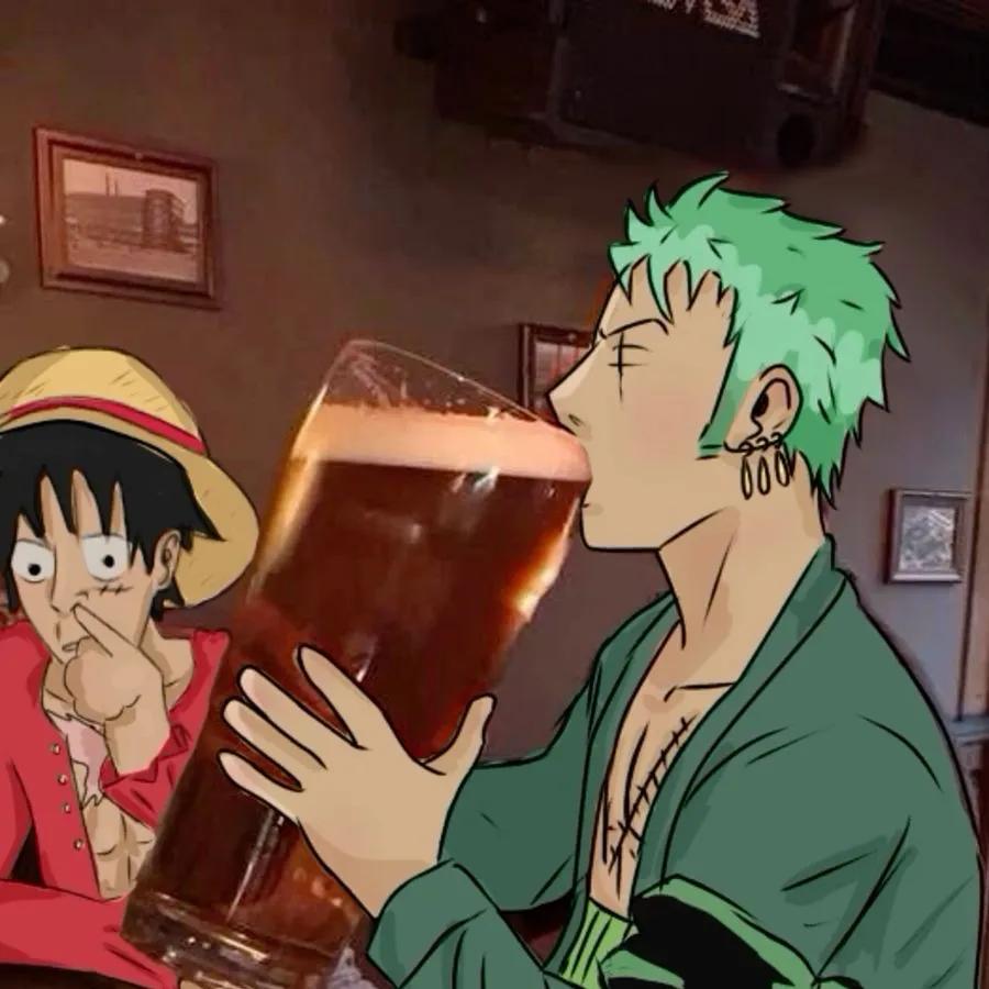chat with ai character: one piece at bar✨