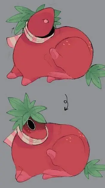 ai character: chubby sprout pet background