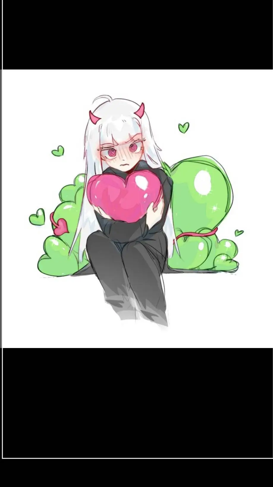 ai character: Valentine's! 💗 background