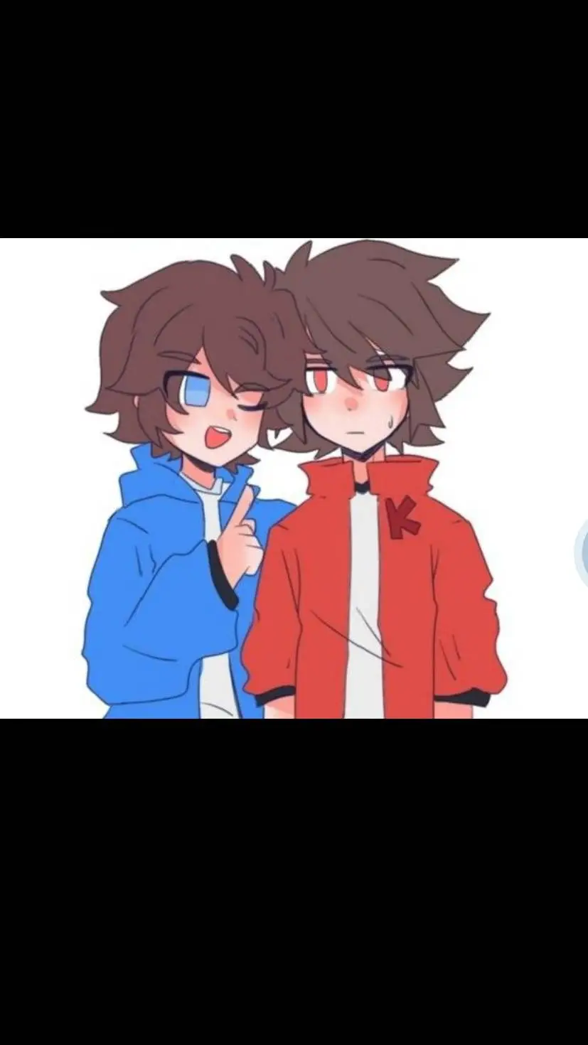 ai character: PLASMA❤️💙 background