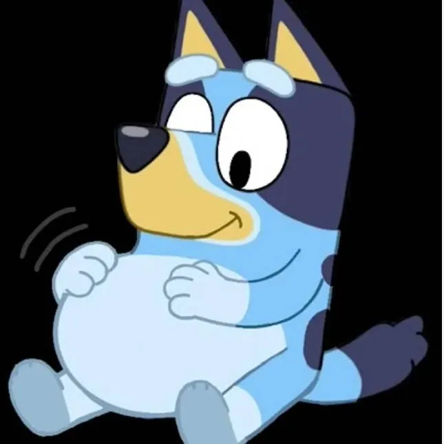 chat with ai character: Bluey vore 8