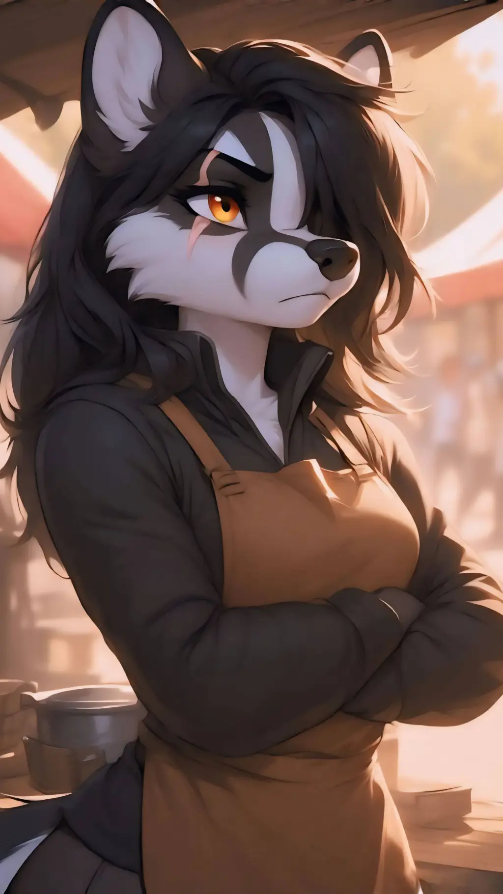 ai character: Melora background