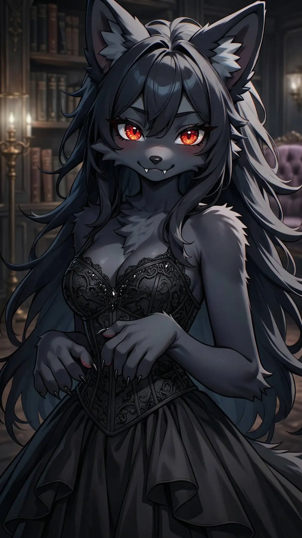 ai character: Thecia background