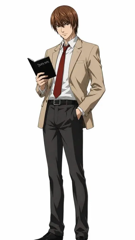 ai character: Light Yagami background