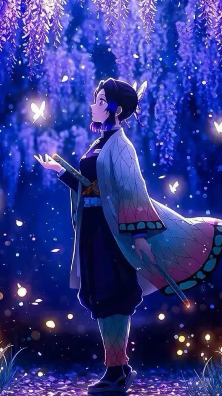 ai character: Shinobu-chan background