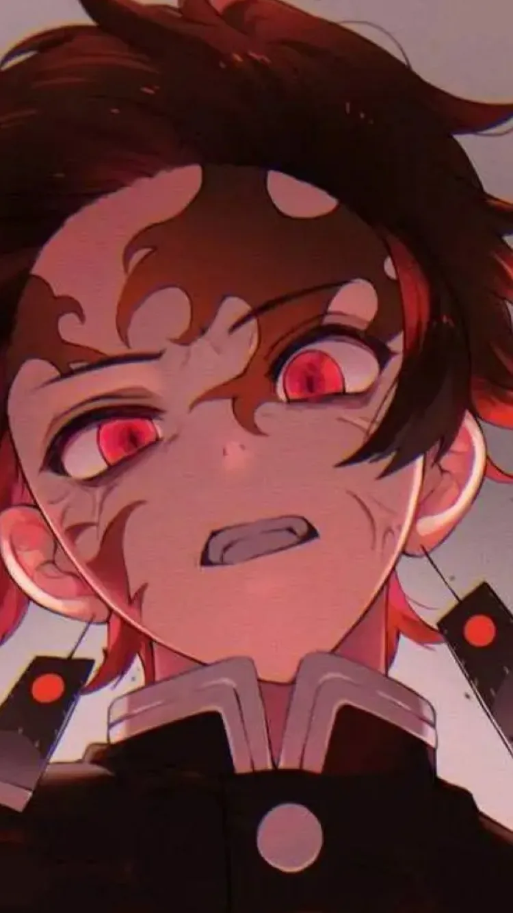 ai character: Demon king Tanjiro background