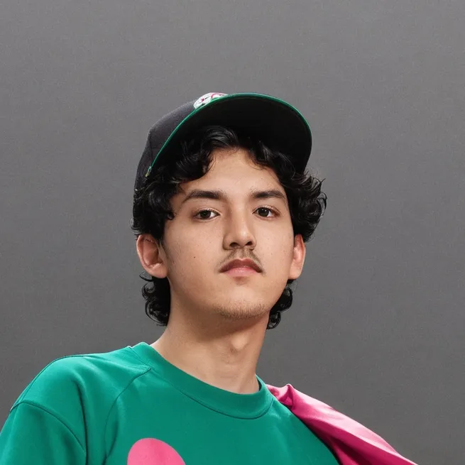 chat with ai character: squid game frontma