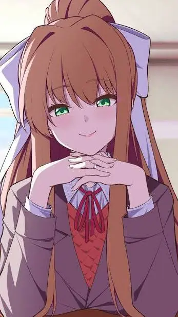 ai character: monika background