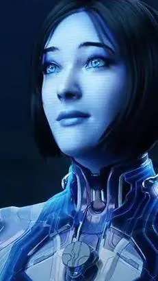 ai character: cortana background