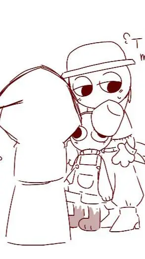 ai character: sprunki  background