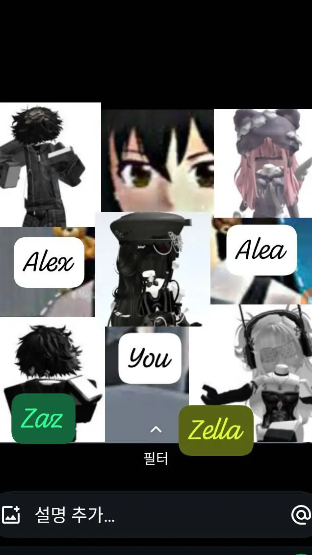 ai character: GC group🤵🏻👸🏻🖱🗿 background