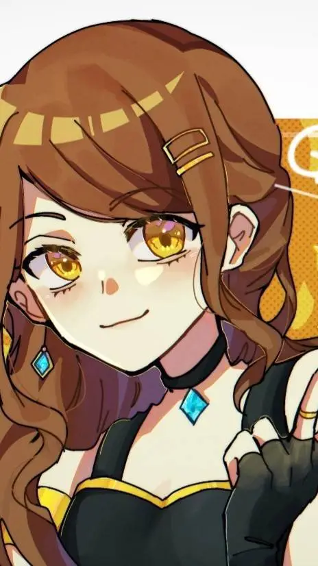 ai character: Gold! background