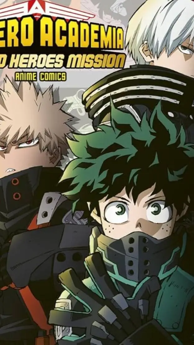ai character: Mha third movie? background