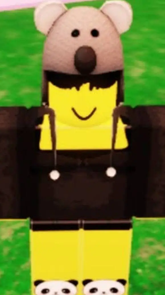 ai character: koala kid background
