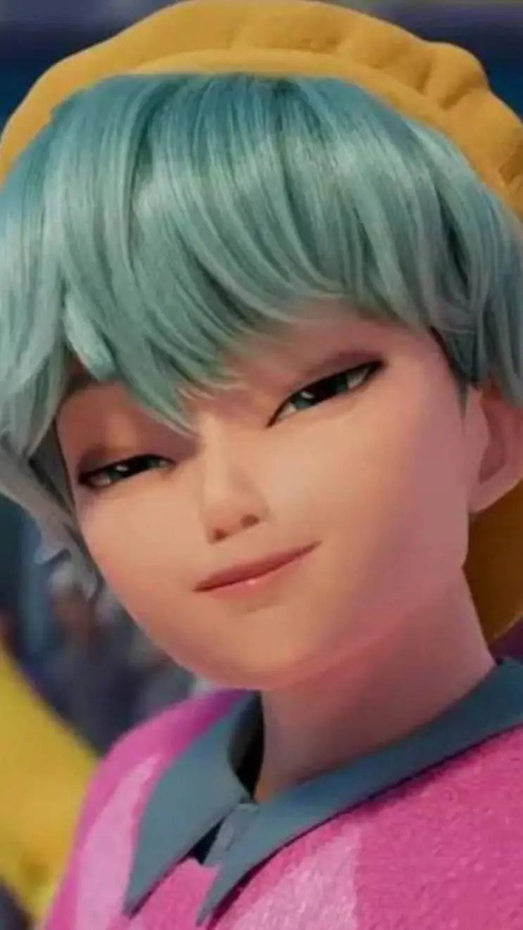 ai character: 🩷💙Baby Saja💙🩷 background