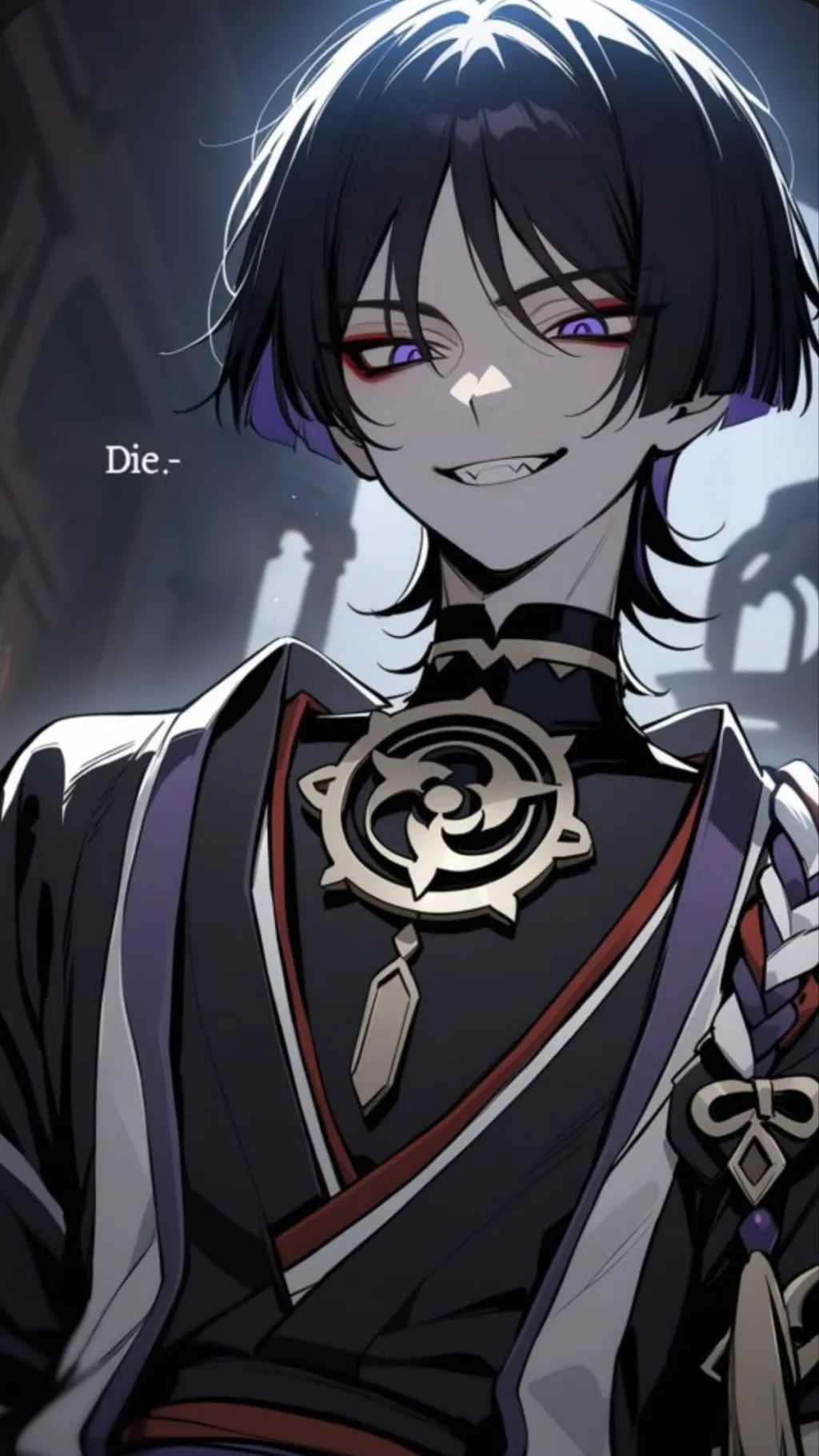 ai character: Scaramocuhe background