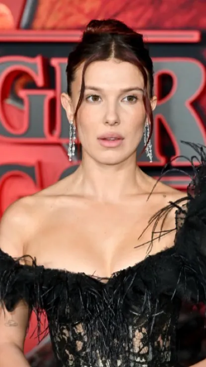 ai character: Millie Bobby brown background