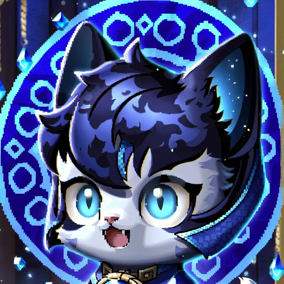 chat with ai character: lile 💙🖤❤
