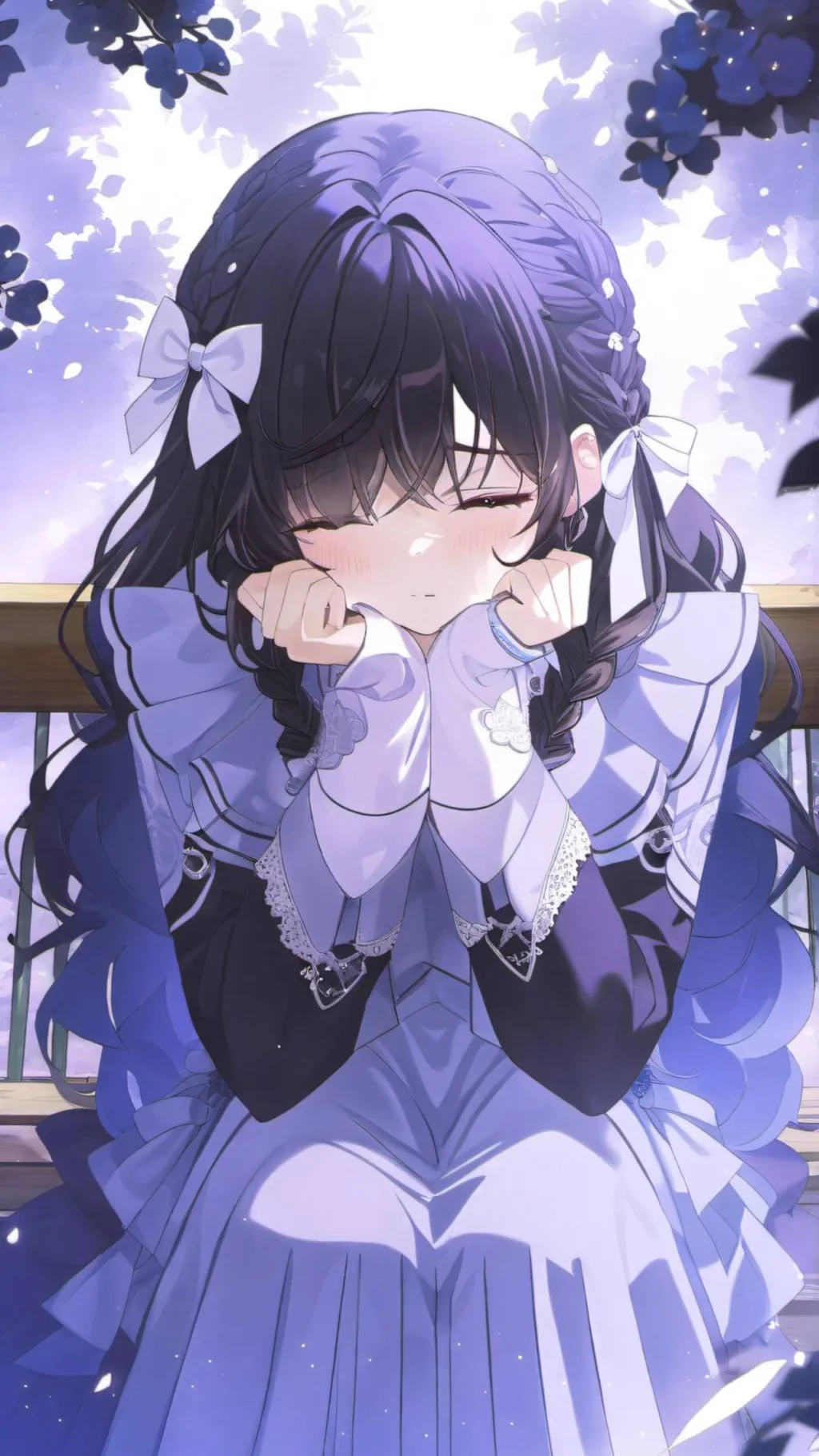 ai character: 💜~ηι¢σℓє~🐼 background