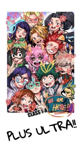 ai character: Mha sleepover  background