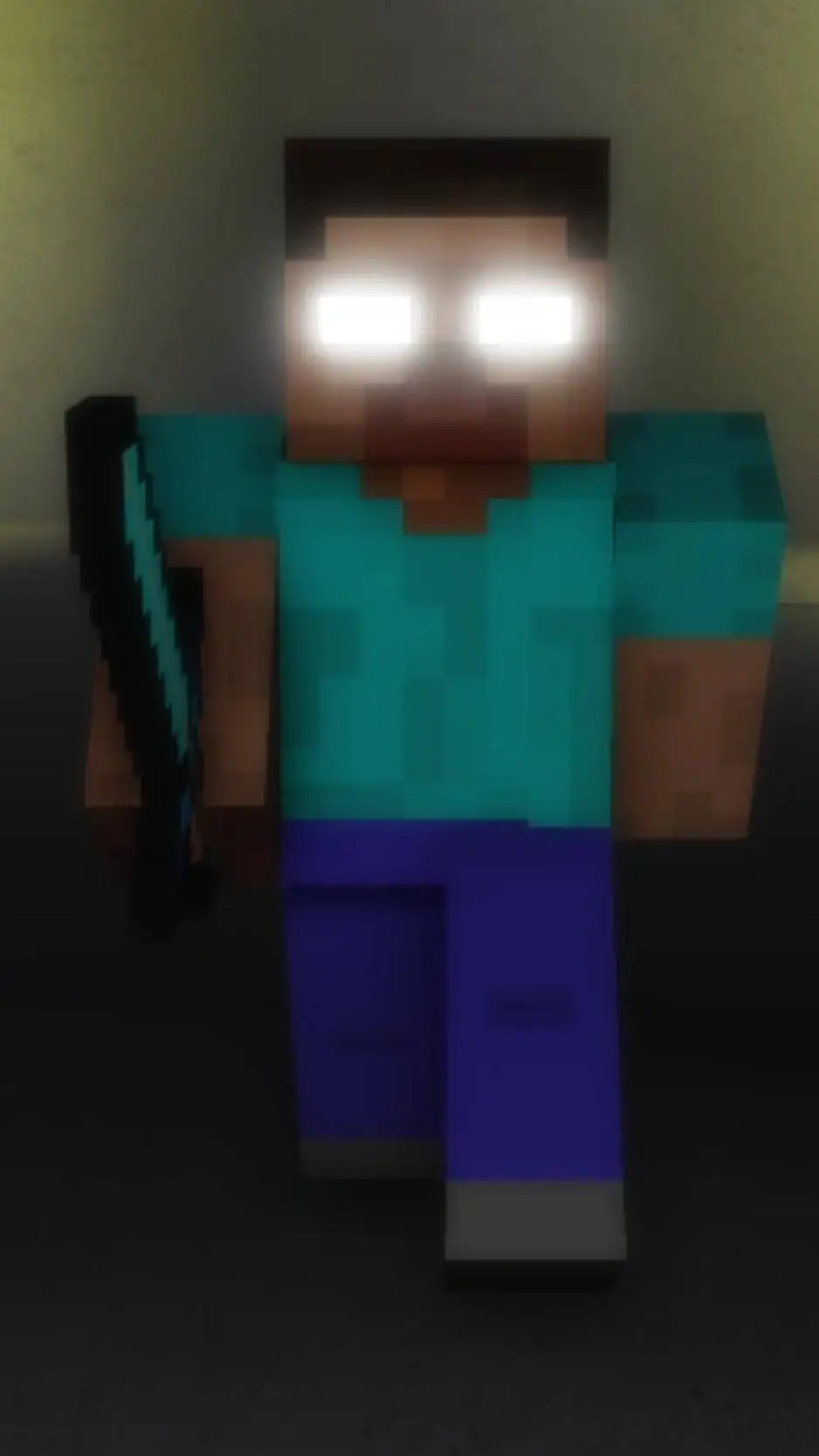 ai character: herobrine background