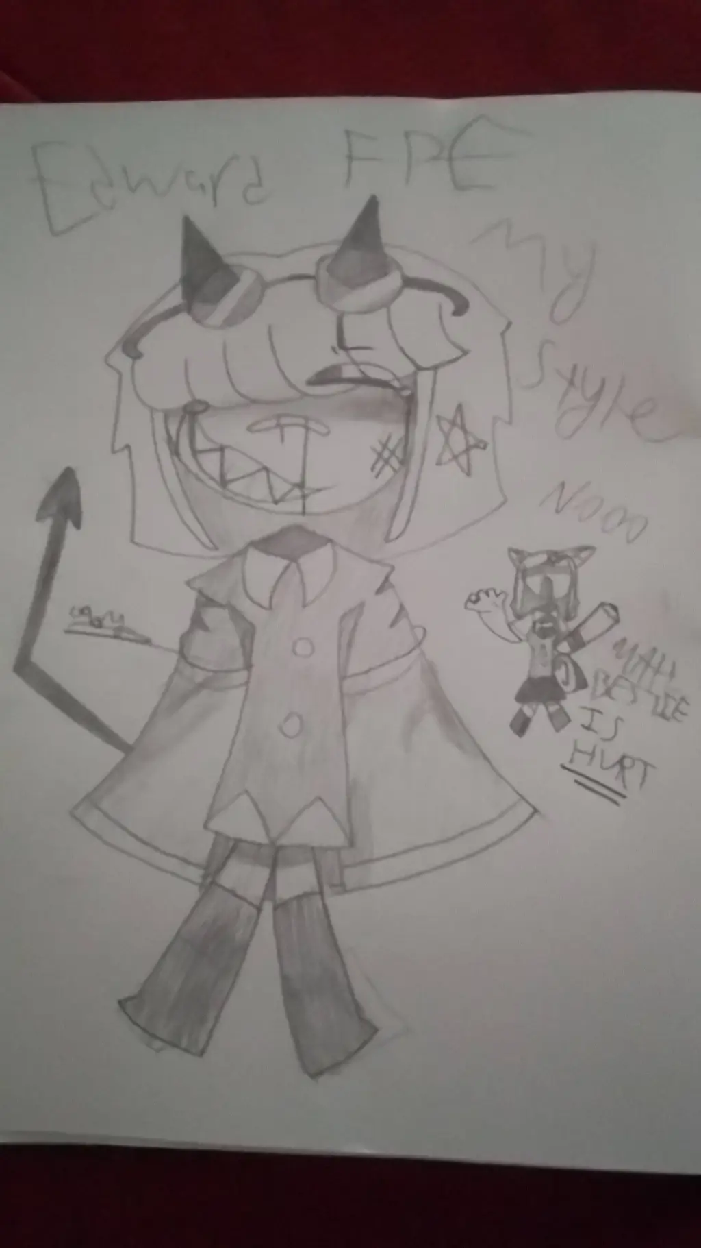 ai character: Edward FPE my AU background