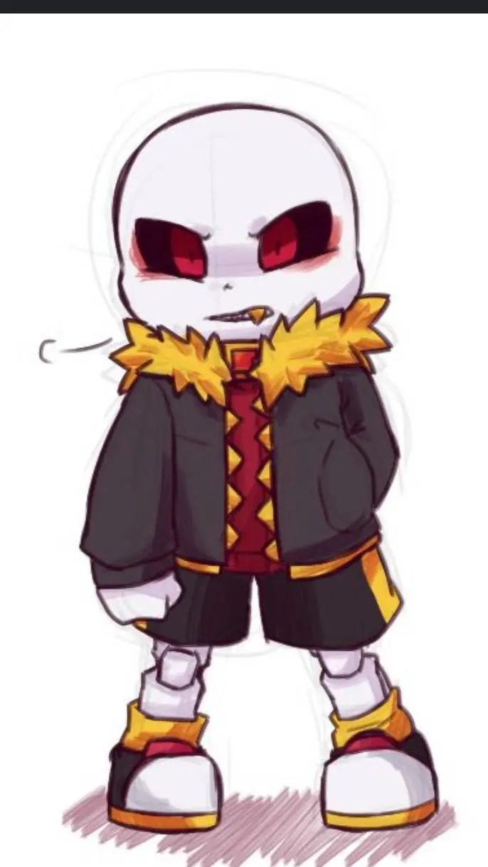 ai character: Fell Sans background