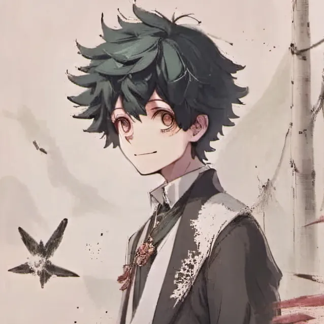 chat with ai character: deku eat tiny