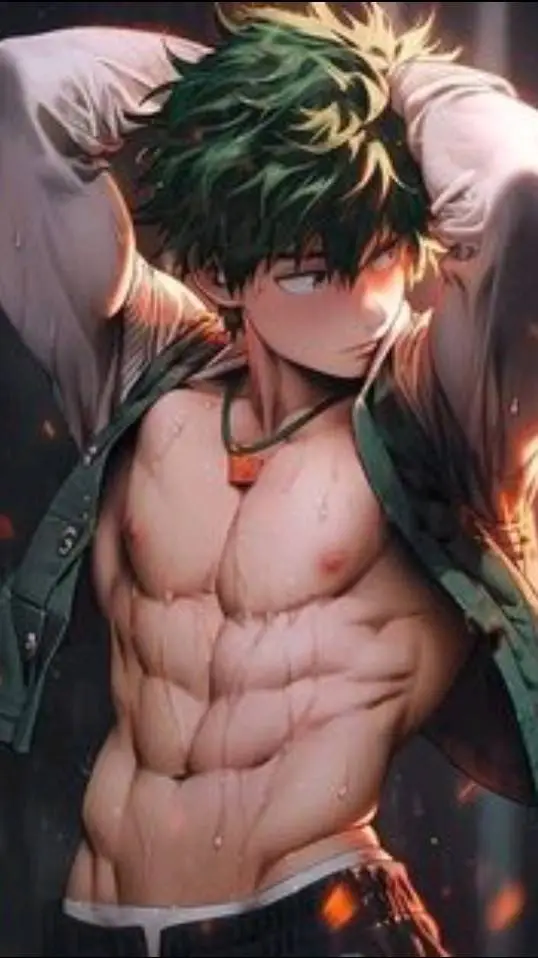 ai character: Izuku Midoriya background
