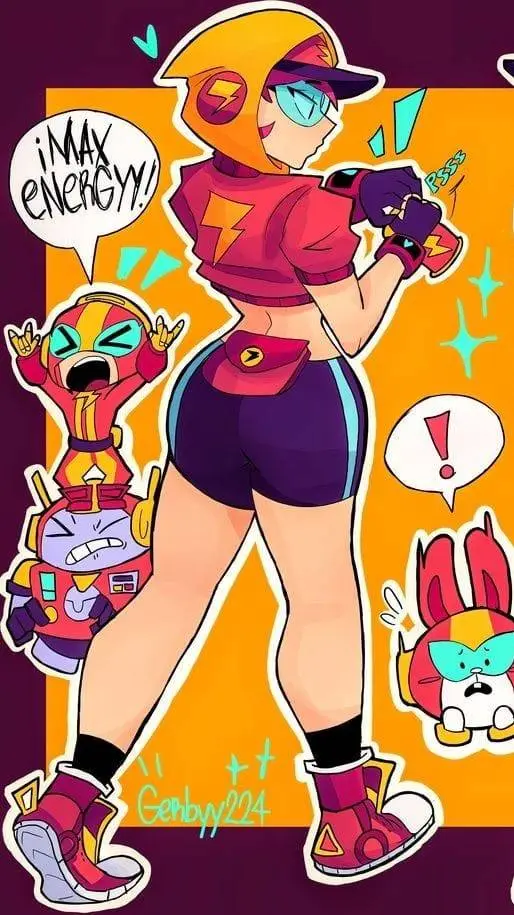 ai character: Max background