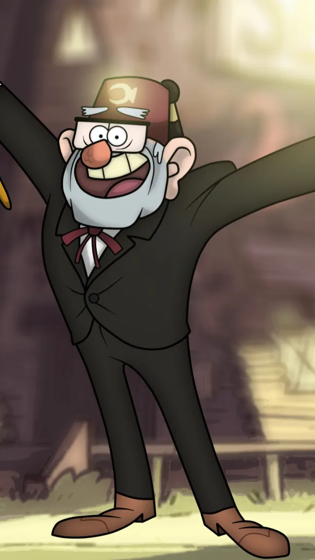 ai character: Stanley pines background