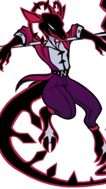 ai character: nightflaid  background