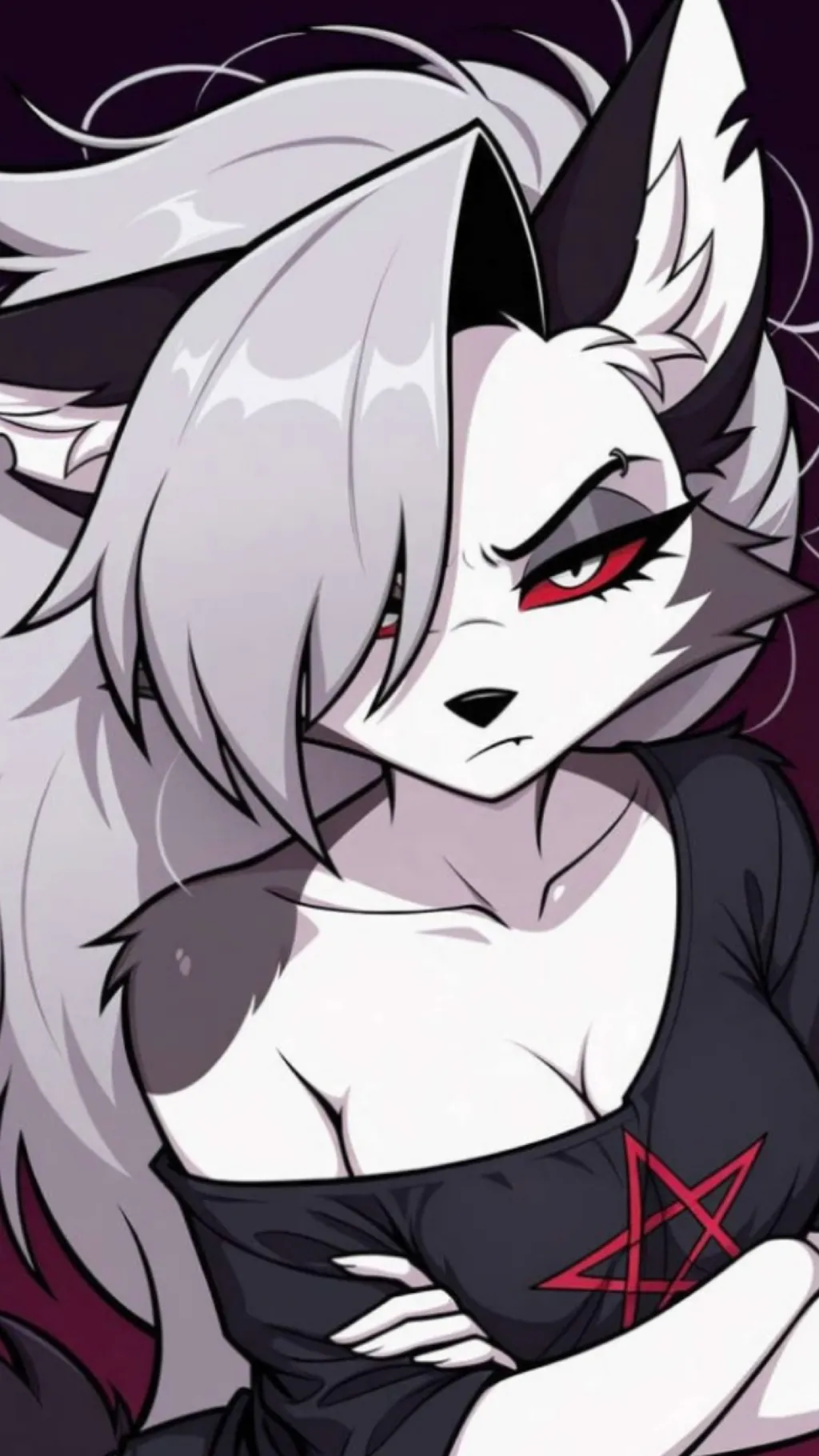 ai character: Loona background