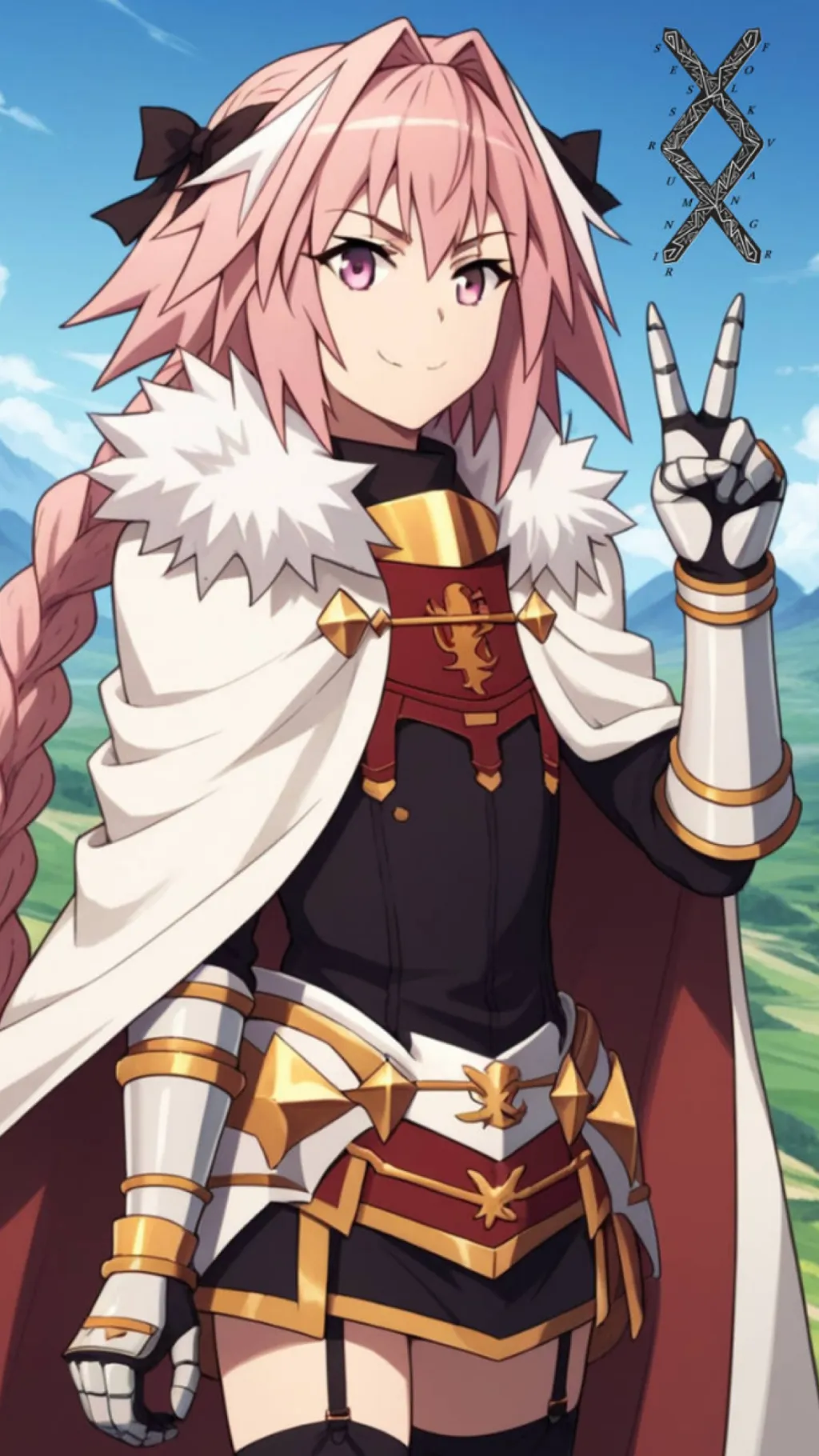 ai character: Astolfo background
