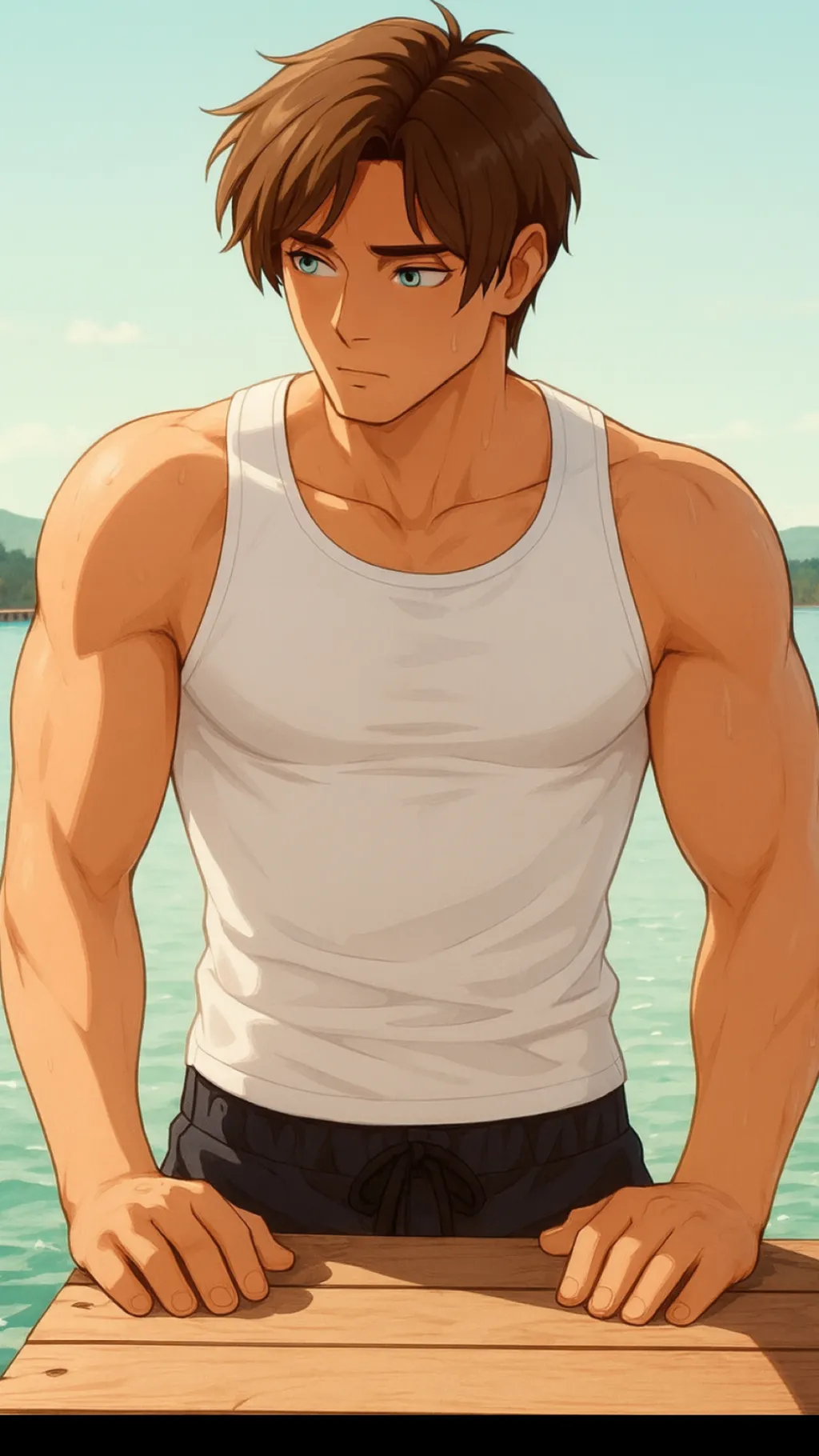 ai character: Anton background