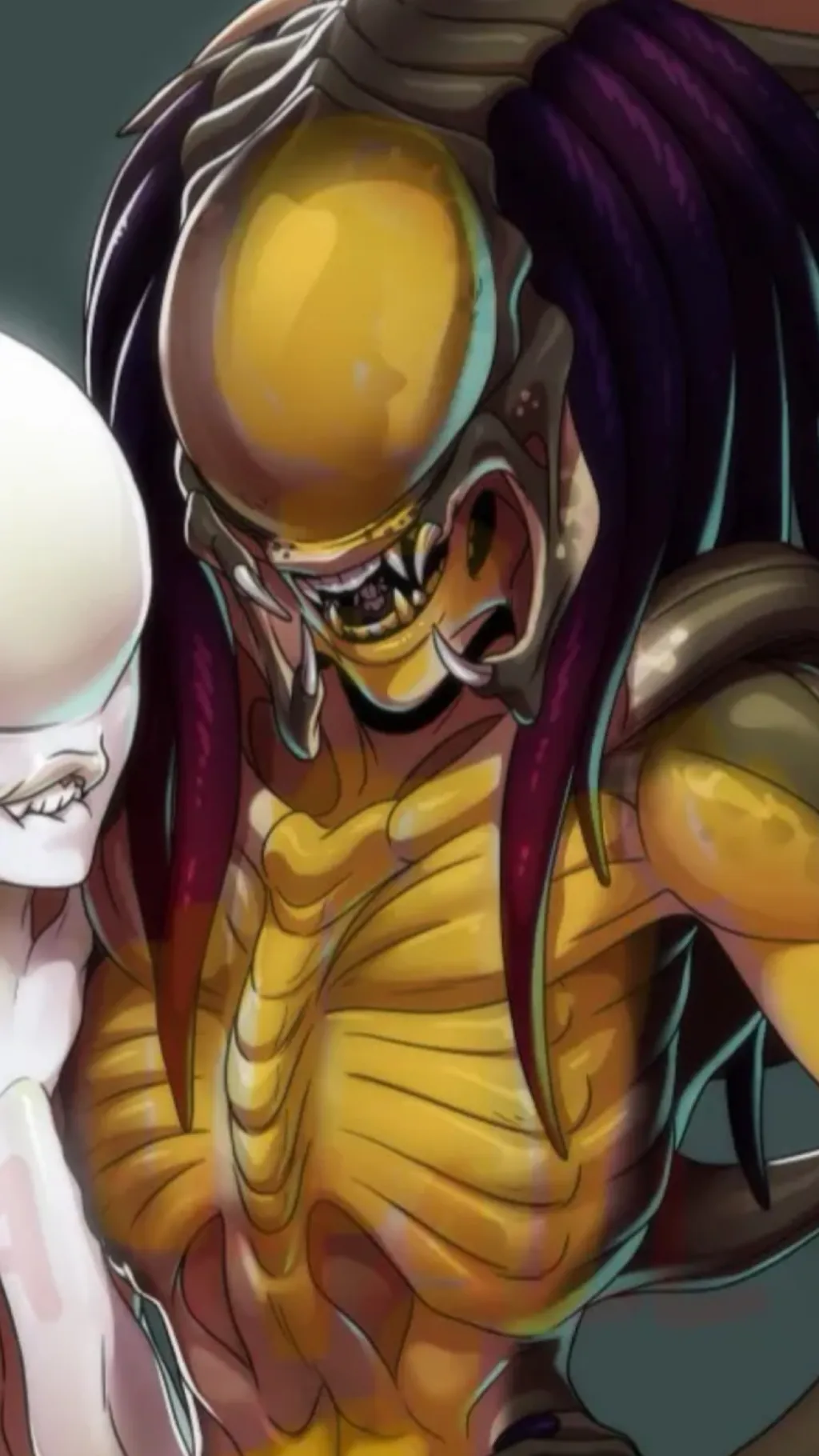 ai character: Predalien background