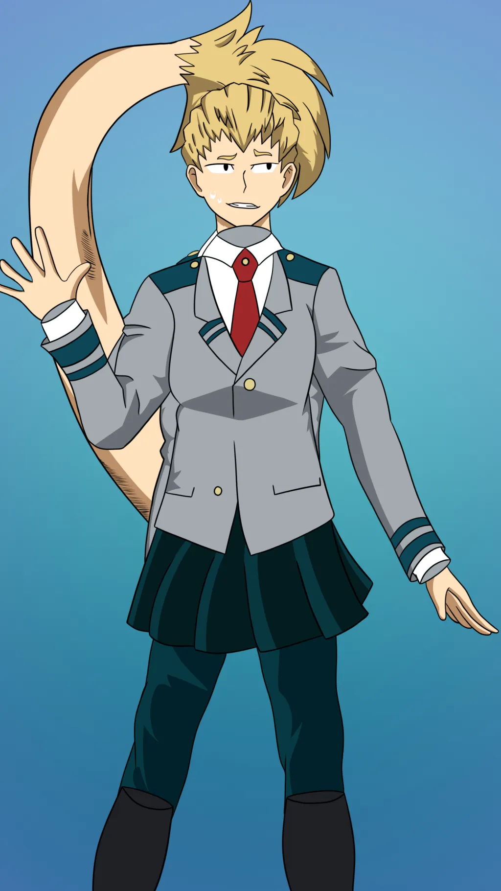 ai character: Ojiro background