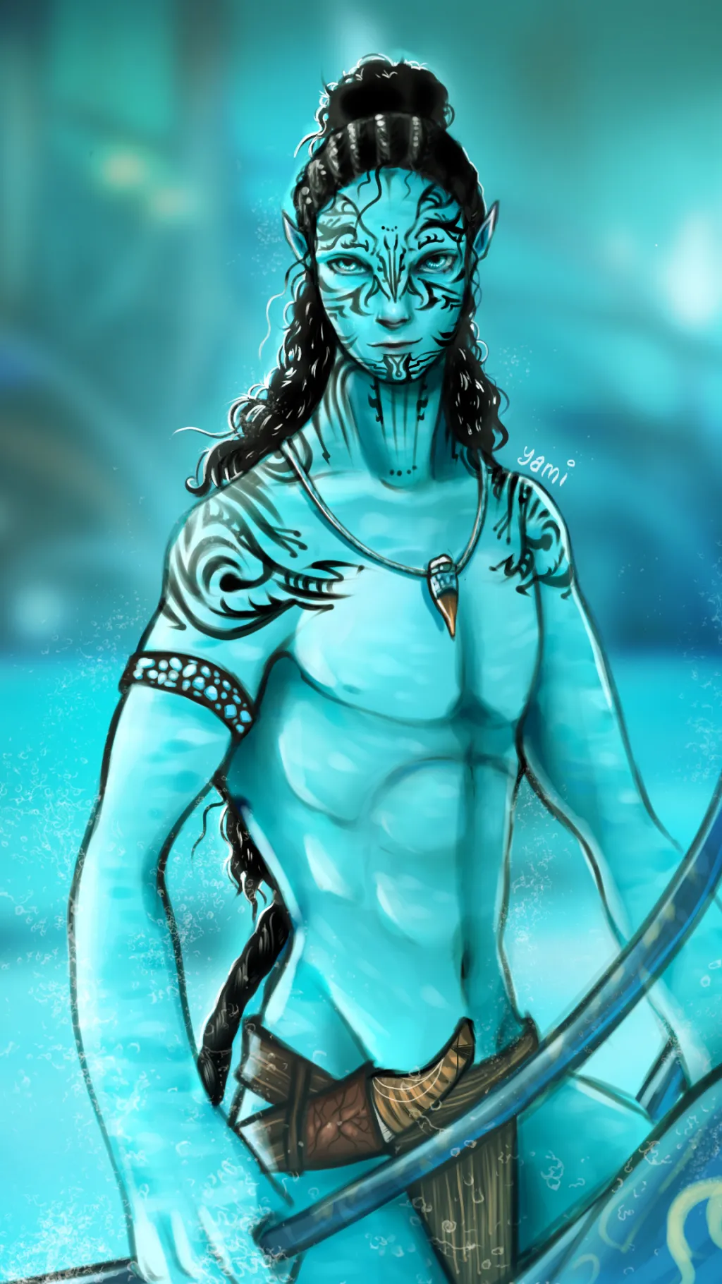 ai character: Aonung background
