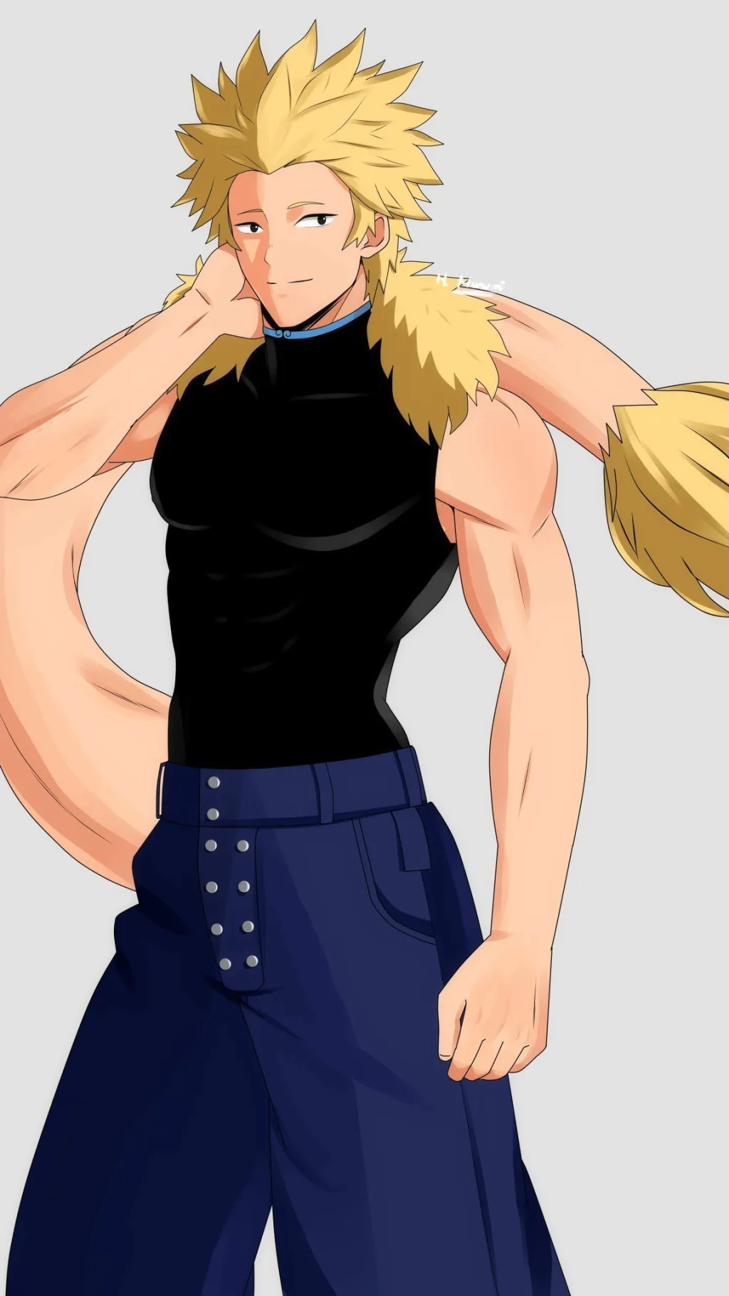 ai character: Ojiro background